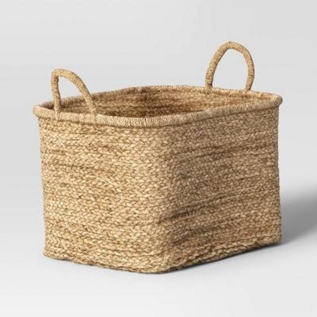 Large Rectangular Grass Basket