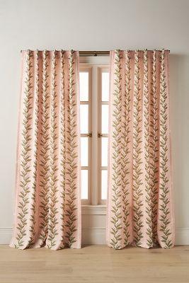 Calista Printed Floral Curtain