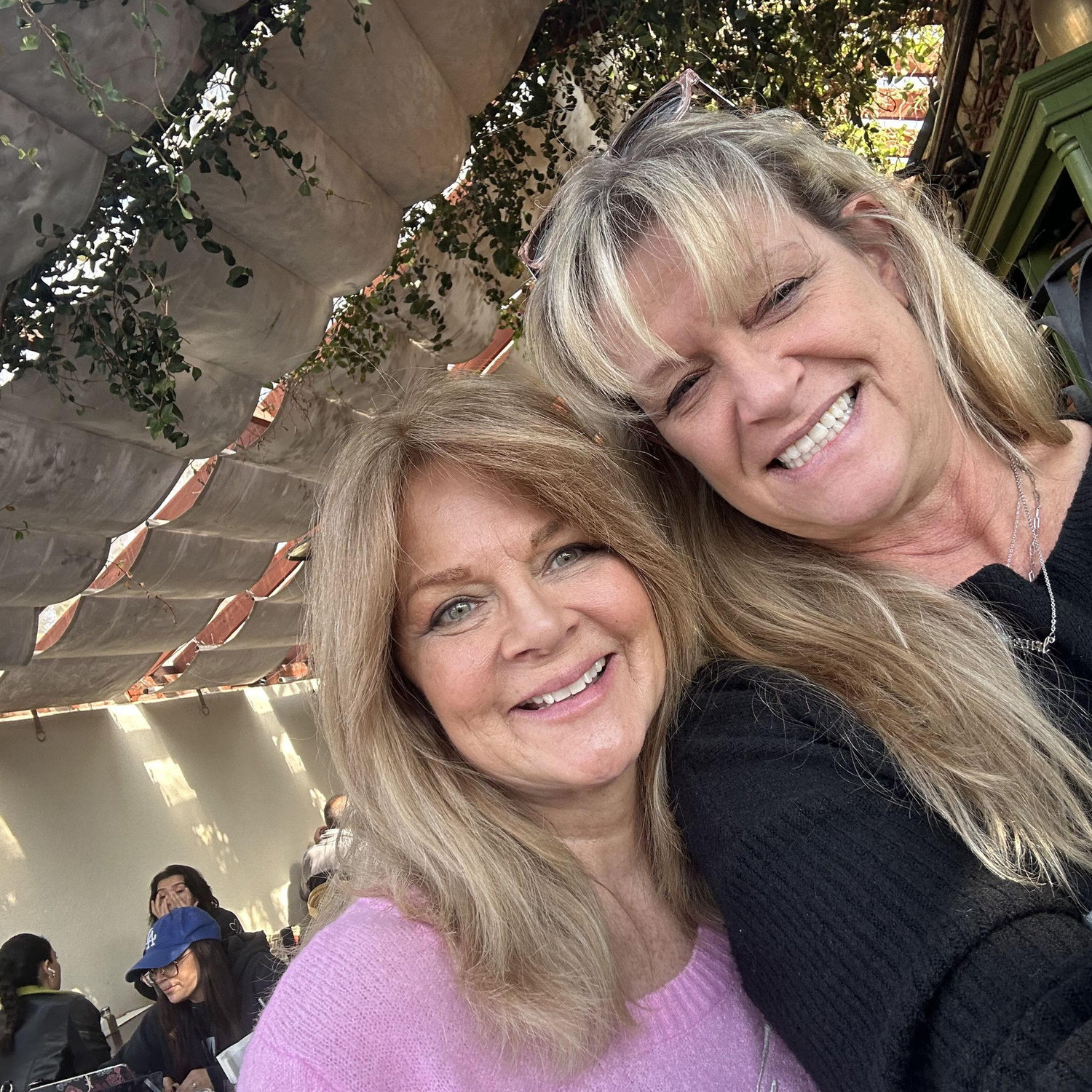 last coffee with Susan Mona in Los Angeles