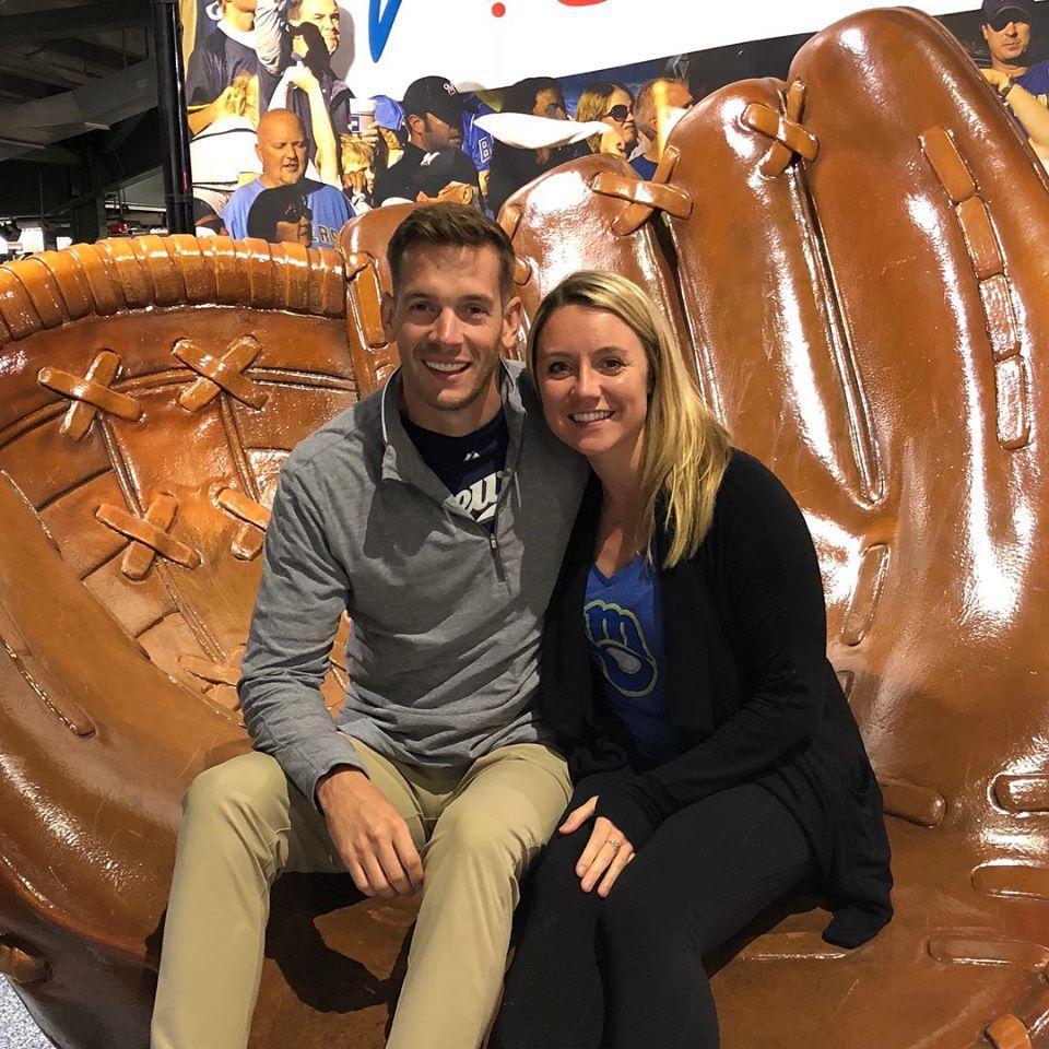 First Brewers' game together!