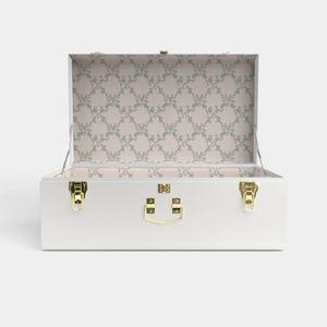 Grand Bridal Trunk - White & Ivy Trail