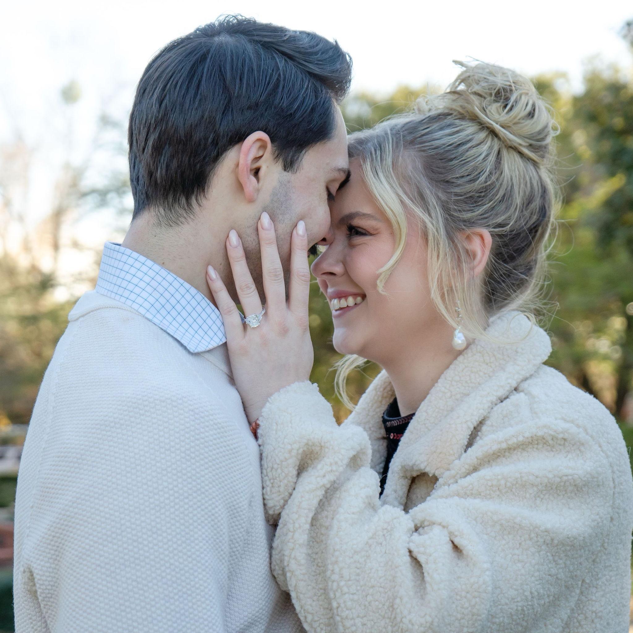 The day we got engaged, December 23rd, 2024