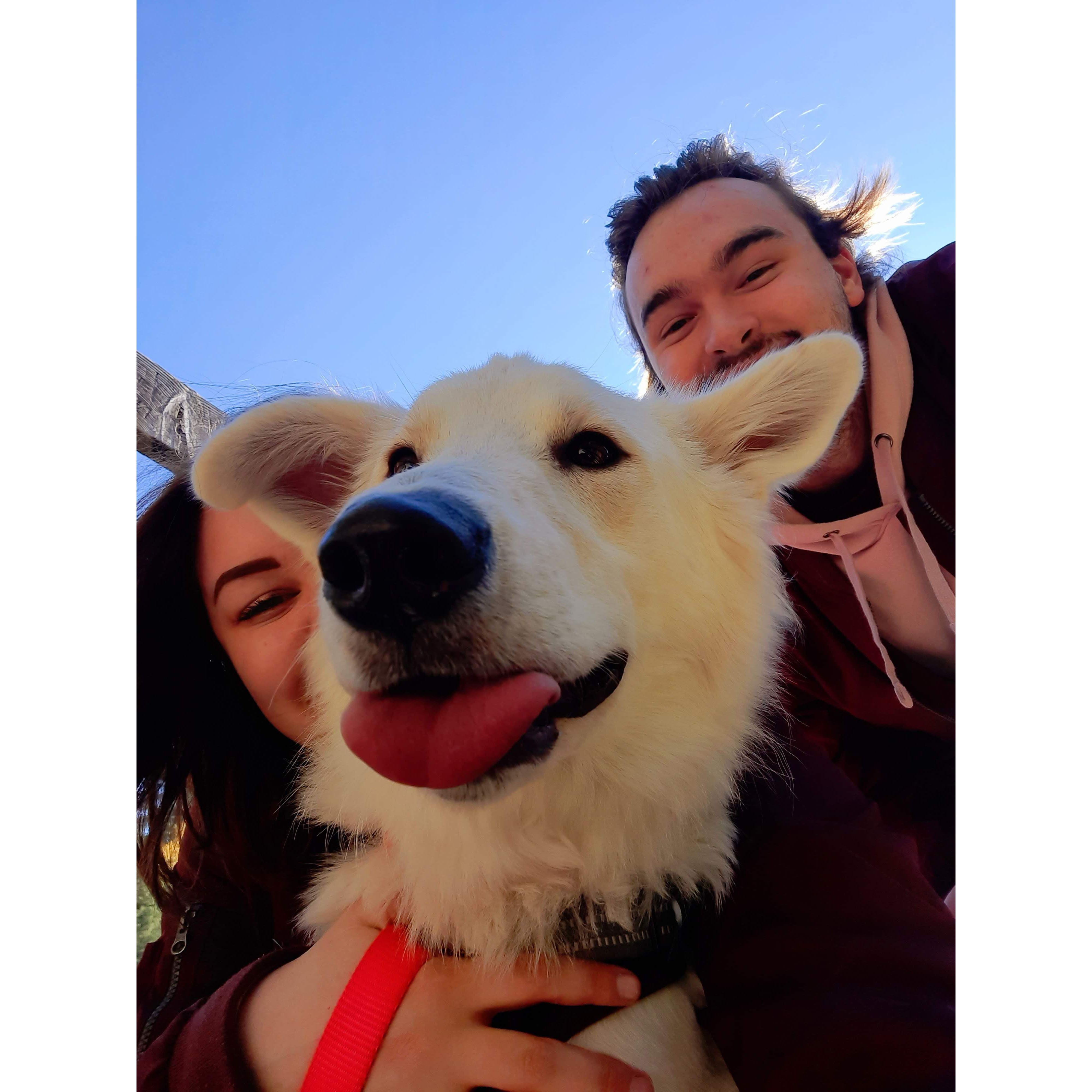 Our first furbaby ever, Berry!