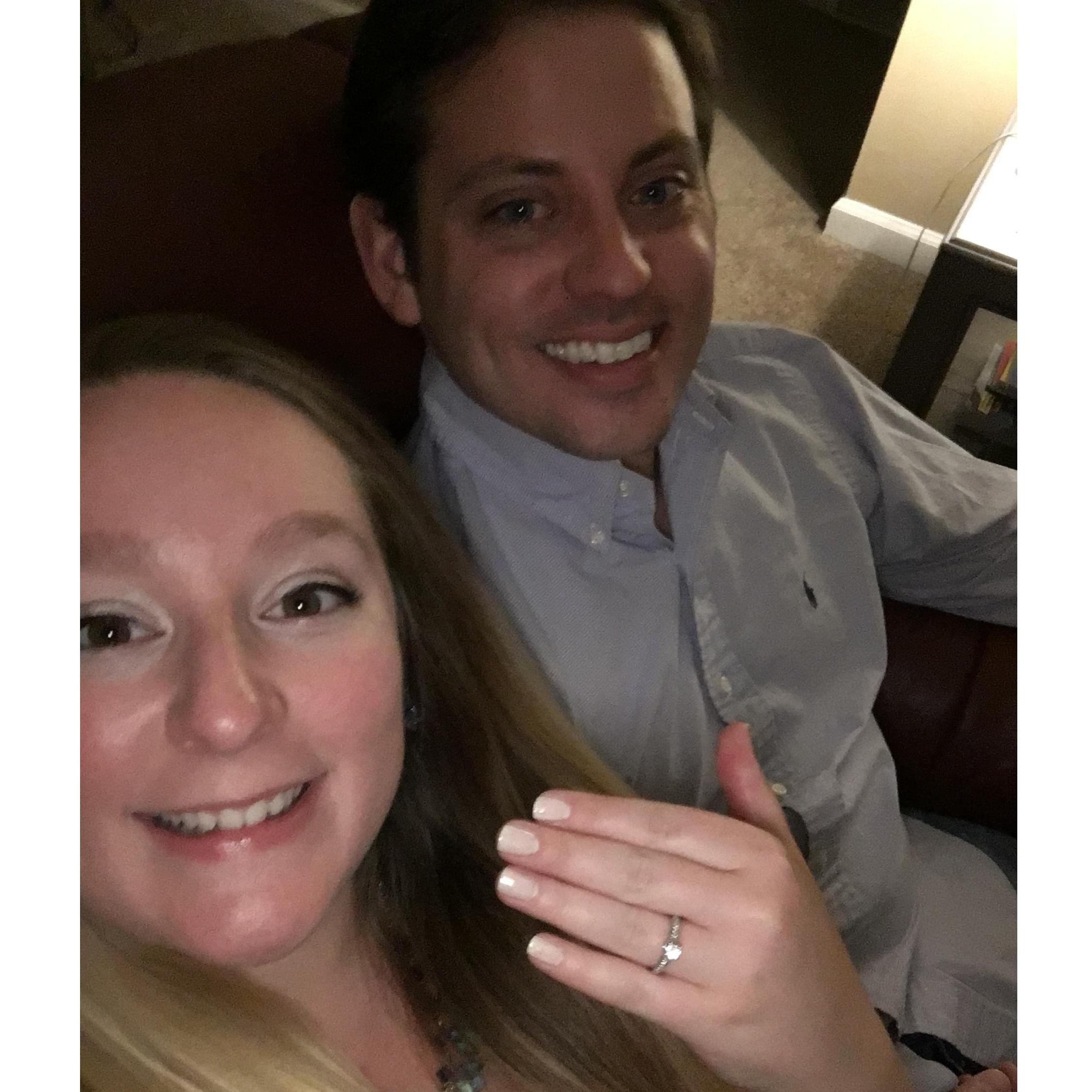 She said YES!