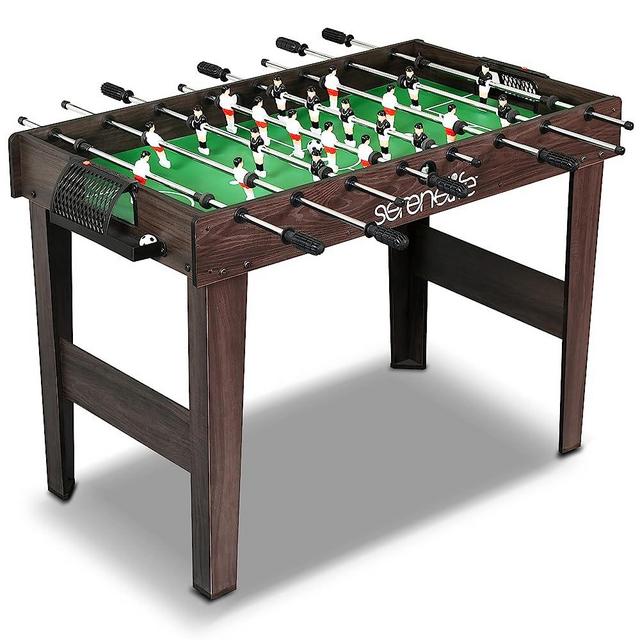 SereneLifeHome Competition Sized Foosball Table, Full Size 48in Portable Soccer with Ball for Home, Arcade Game Room, Board Game for Indoor or Outdoor, Family Game Night, Perfect for Kids and Adults