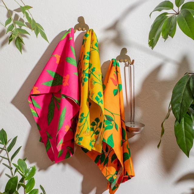 Spicy Dish Towel Trio