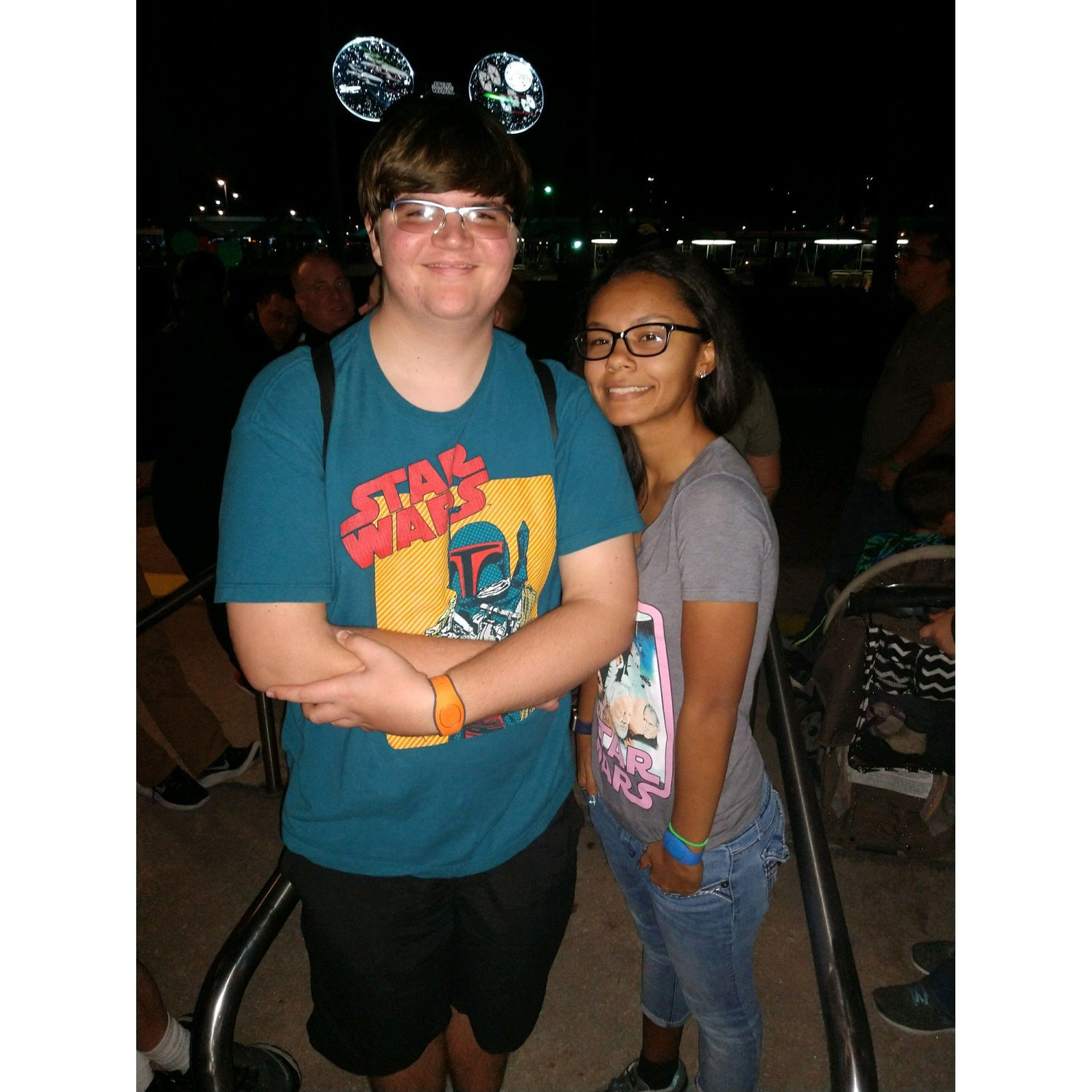 Justin's first trip to Disney World December 2017