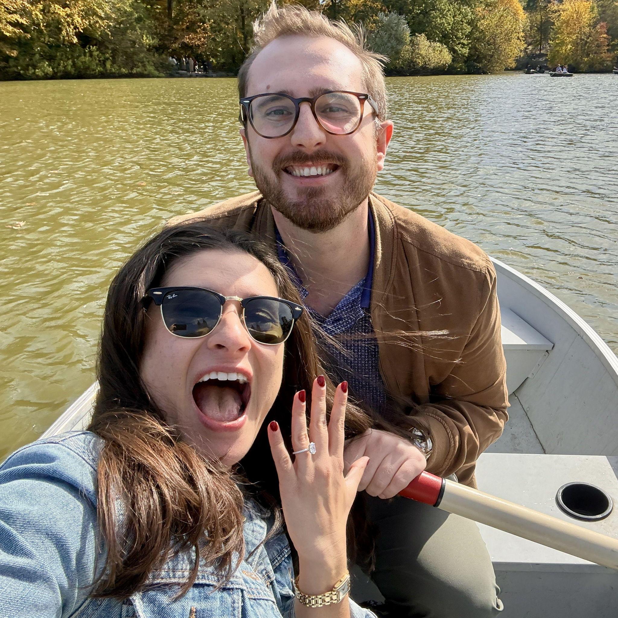 Central Park, NY | Kelly says "Yes!"