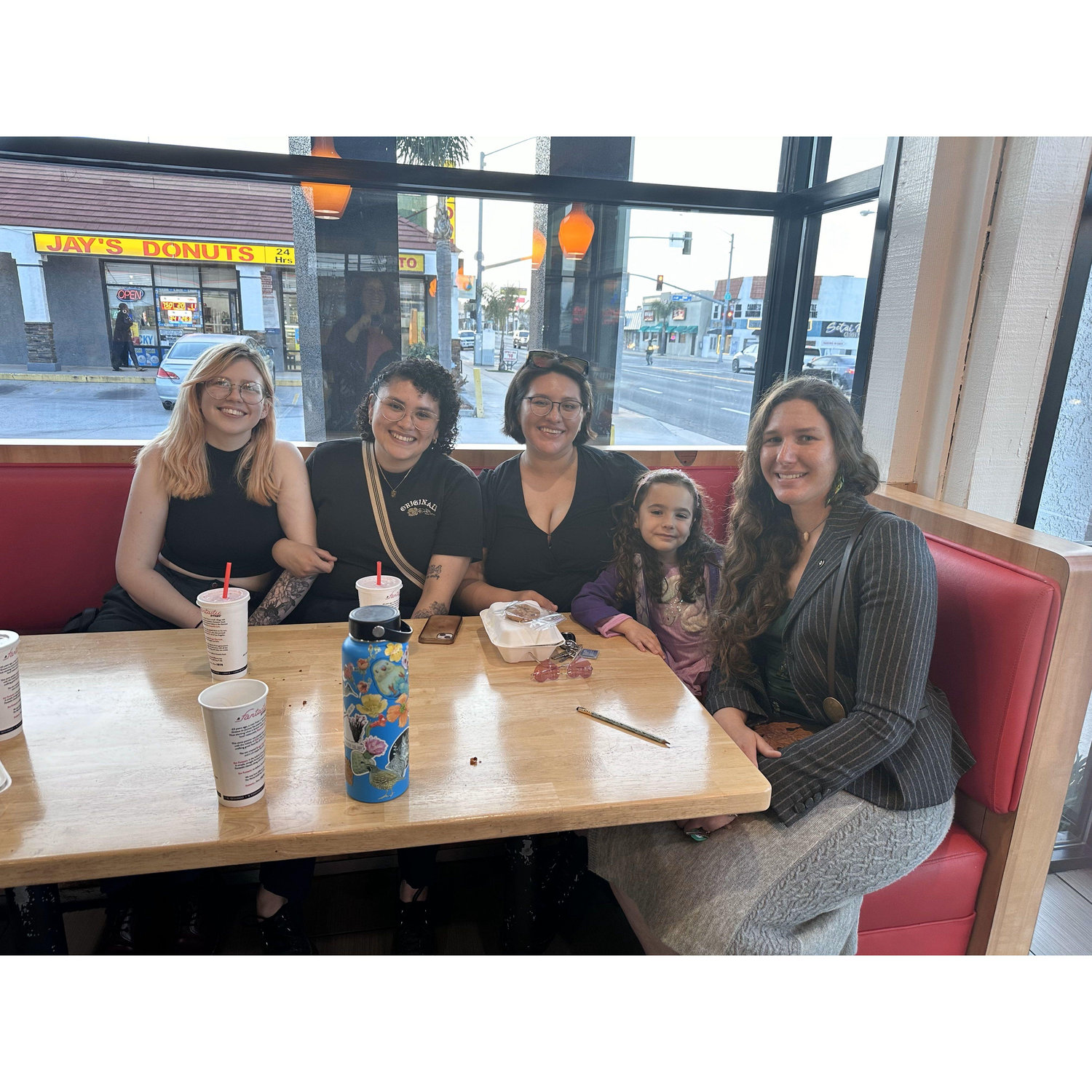 A bite after dress shopping
