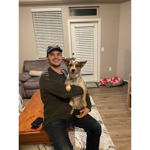 Cheering for the Bears in our new apartment - 2021