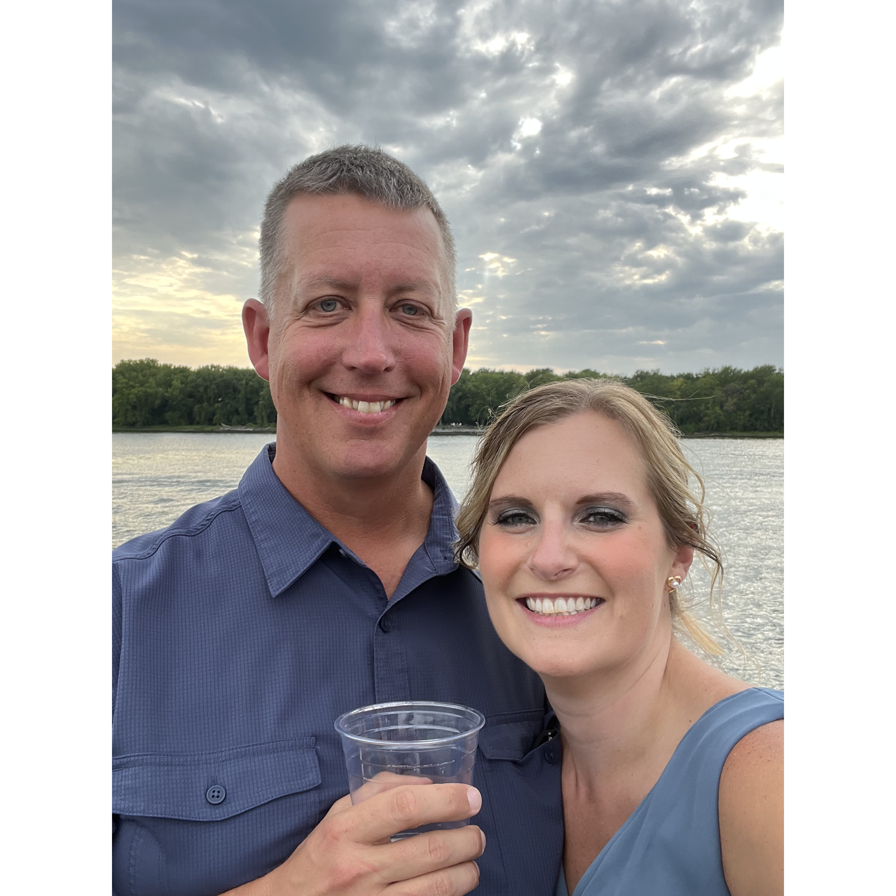 September 2023 · At Eric & Alisa's wedding, practicing for ours.