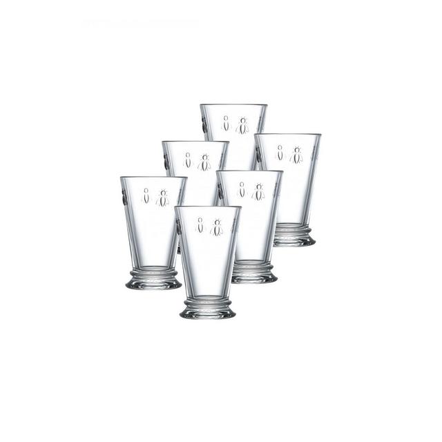 La Rochere Napoleon Bee 11.5-ounce Double Old Fashioned Glass, Set of 6