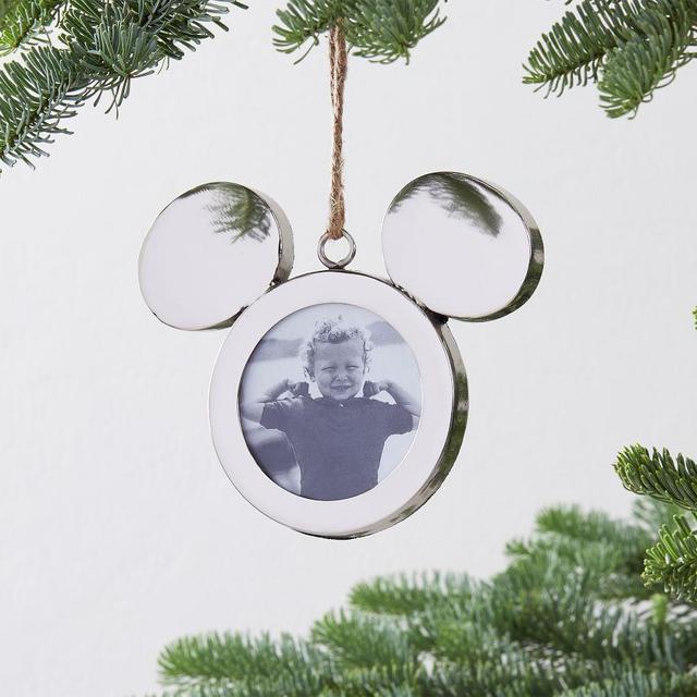 Mickey Mouse Frame Ornement, Silver