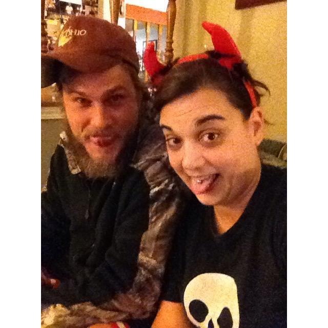 being silly on Halloween