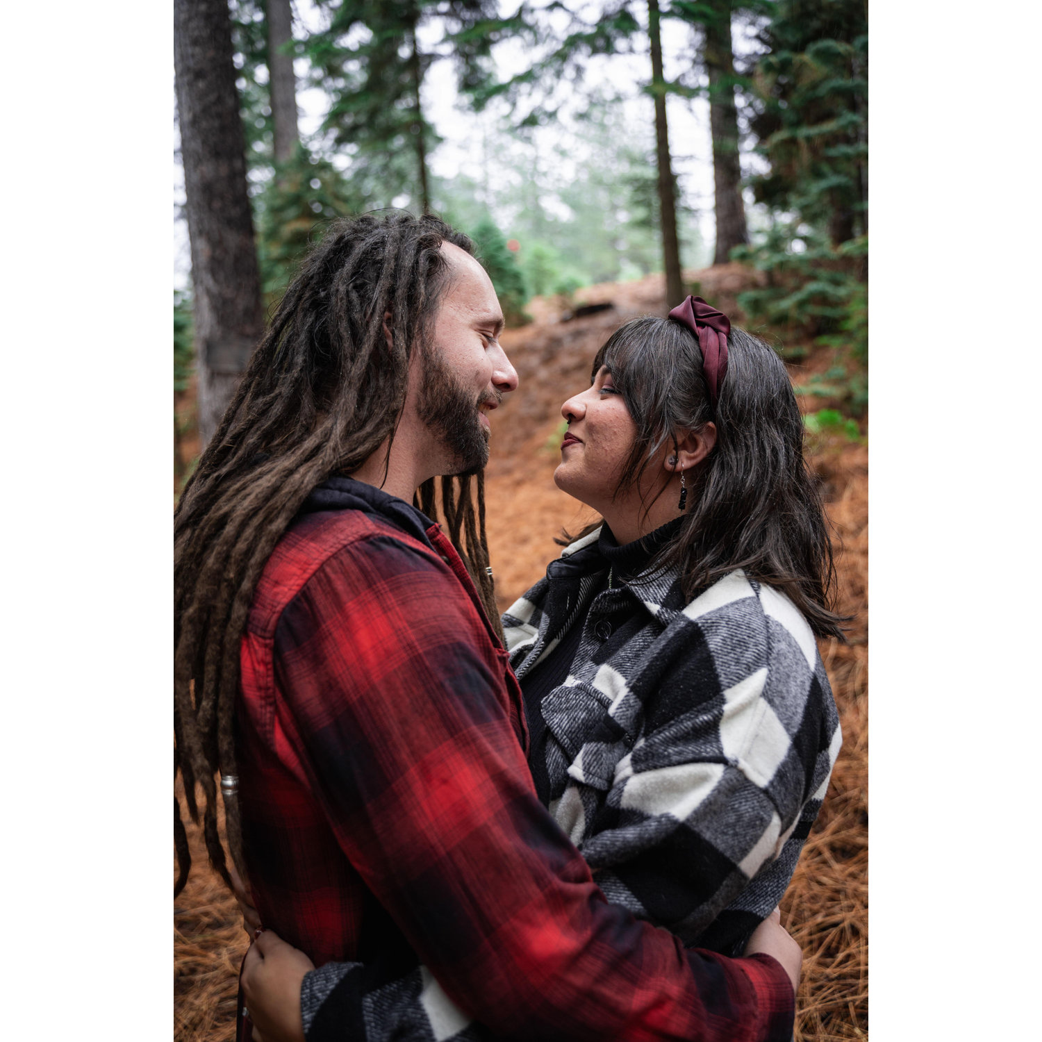 Our engagement photos, Dec 2023