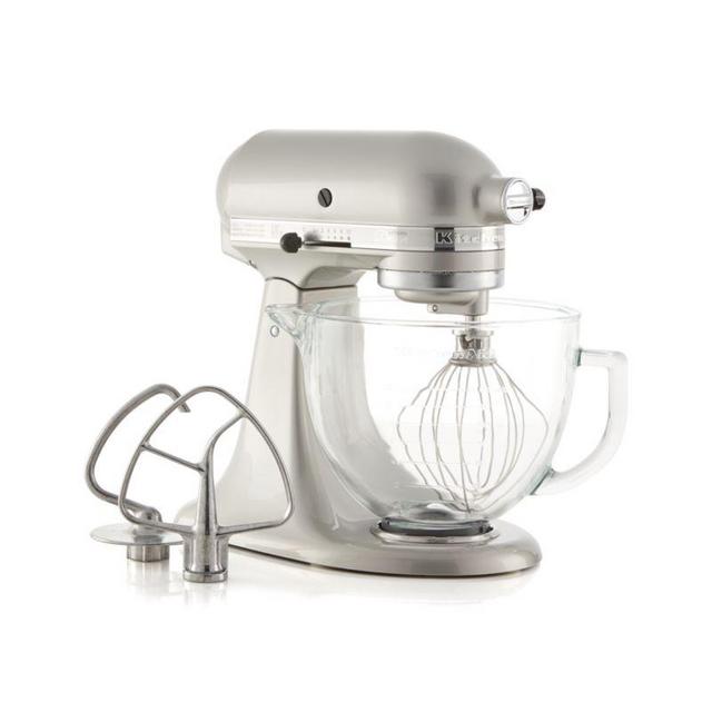 KitchenAid ® Artisan ® Design Series Sugar Pearl Silver Stand Mixer