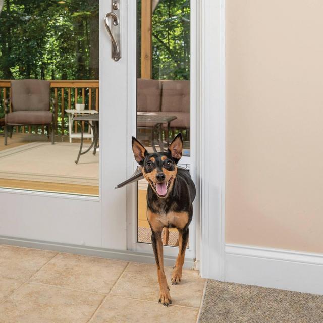 PetSafe Freedom Dog and Cat Aluminum Patio Panel - Medium - White