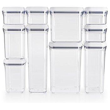 OXO Good Grips 10-Piece Airtight Food Storage POP Container Value Set