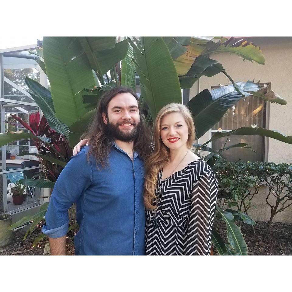 Christmas in Tampa with the pretty palms!