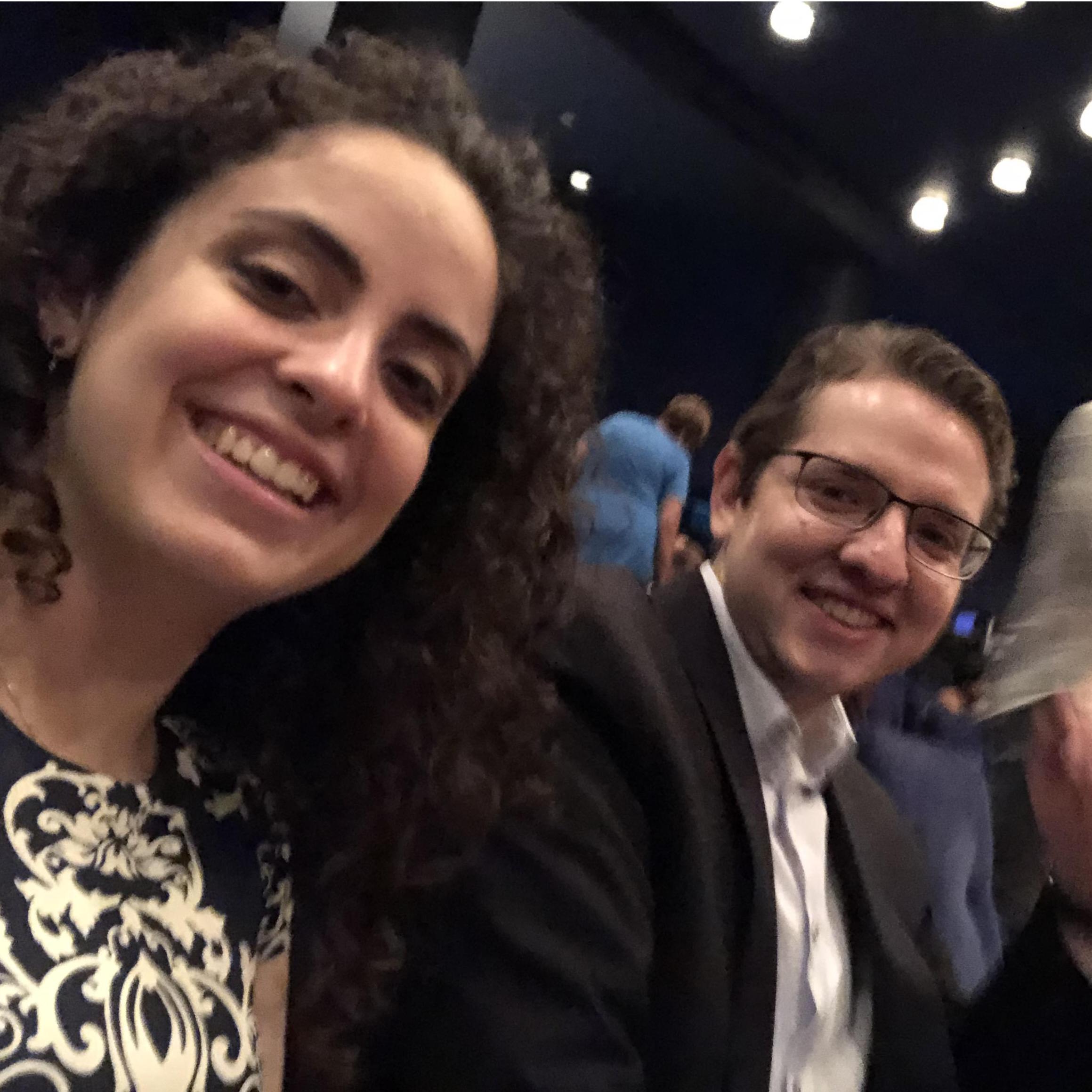 Enjoying Aladdin, the play, together