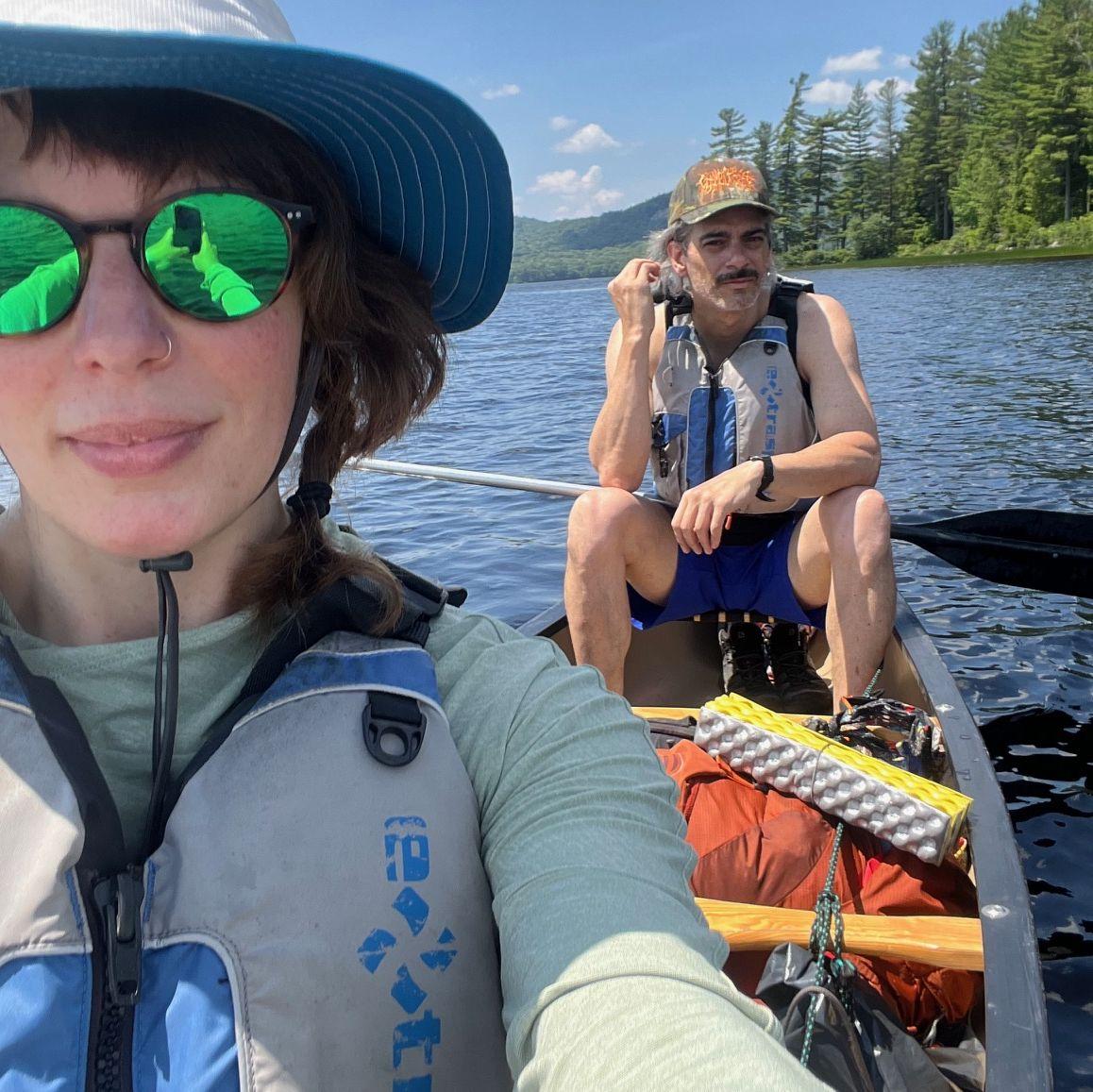 Our first canoe camping trip 2025