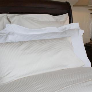Stripe Sateen Euro Sham, Set of 2