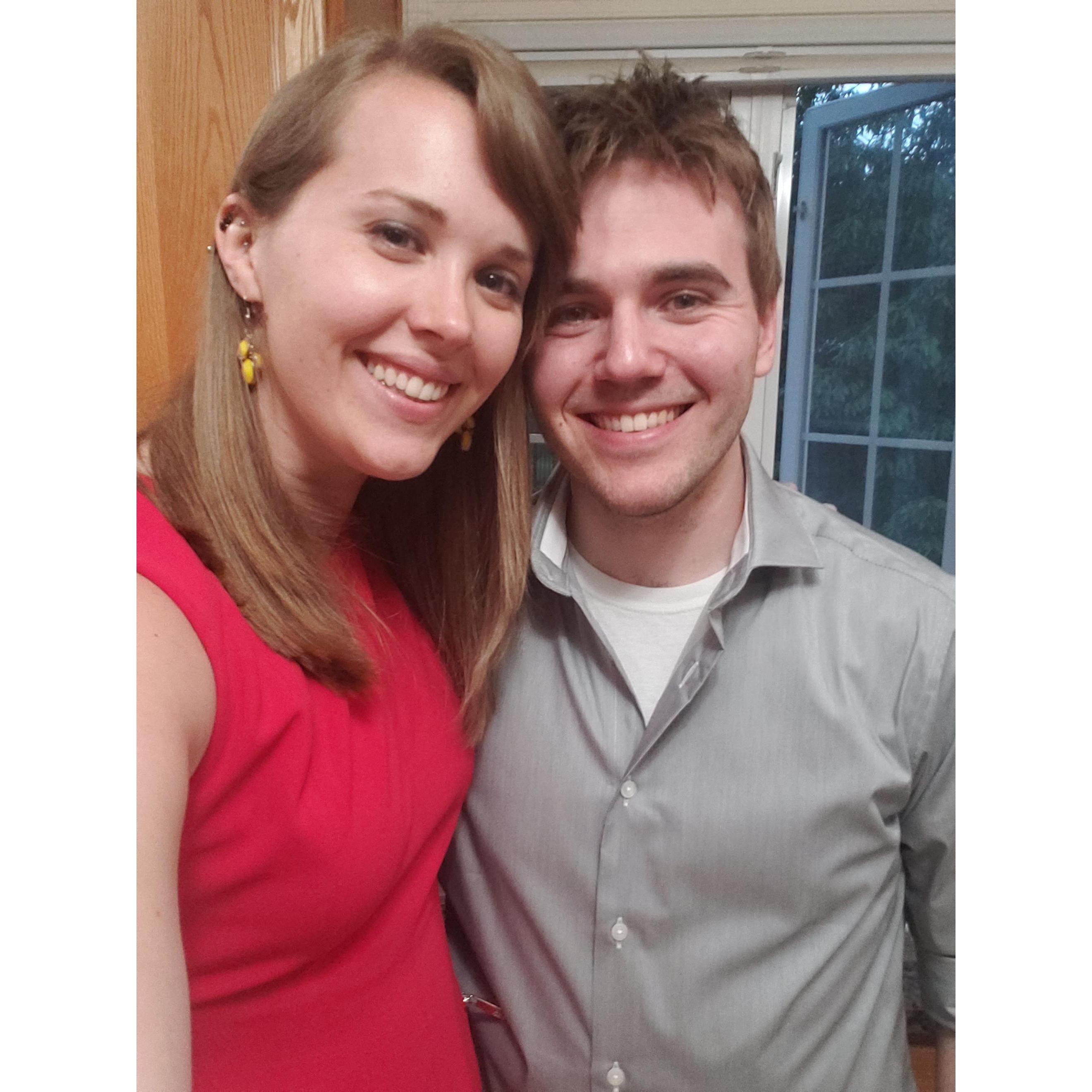 Celebrating Sravya and Christian