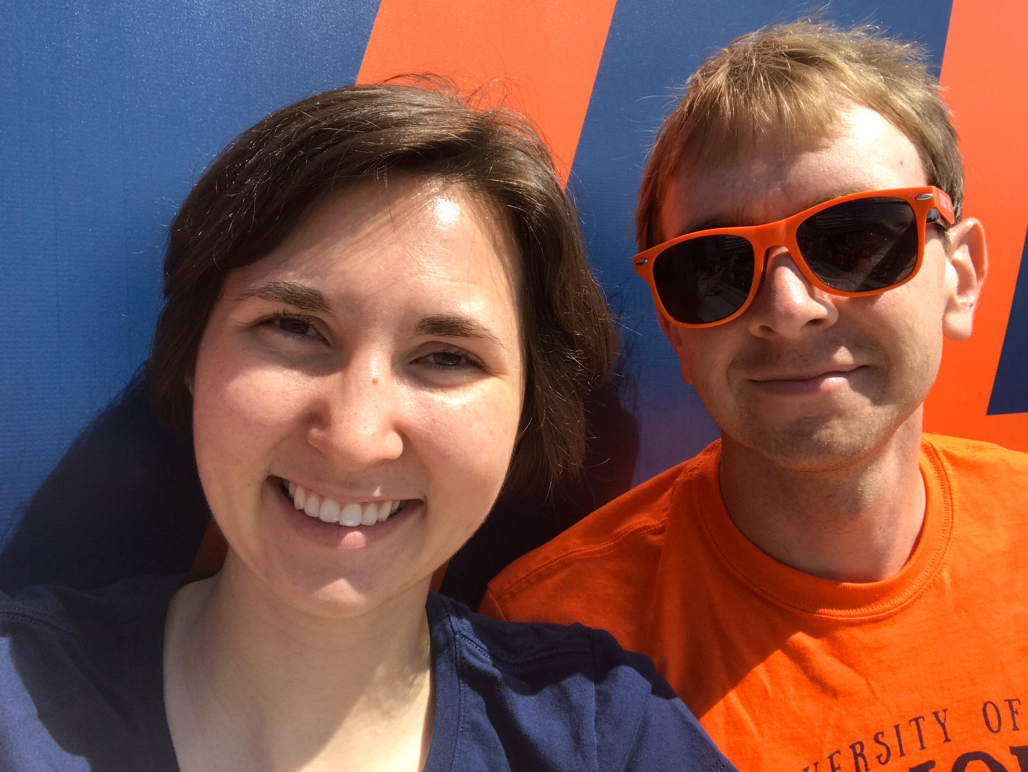 Chris’ first Illinois football game