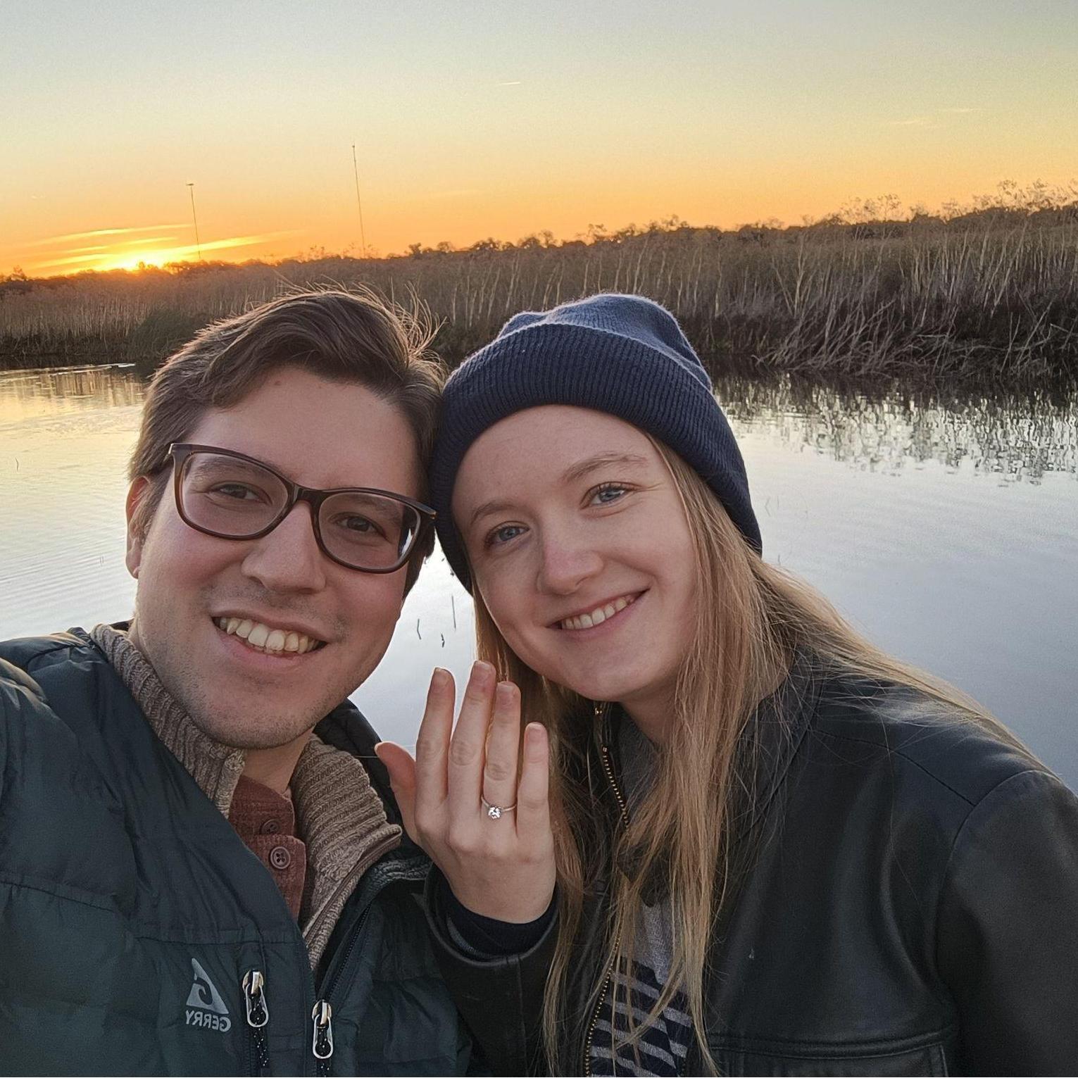 We got engaged at Cosumnes River on November 16, 2024.