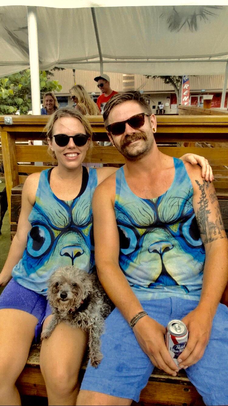 At the Dog Bar with Frank
