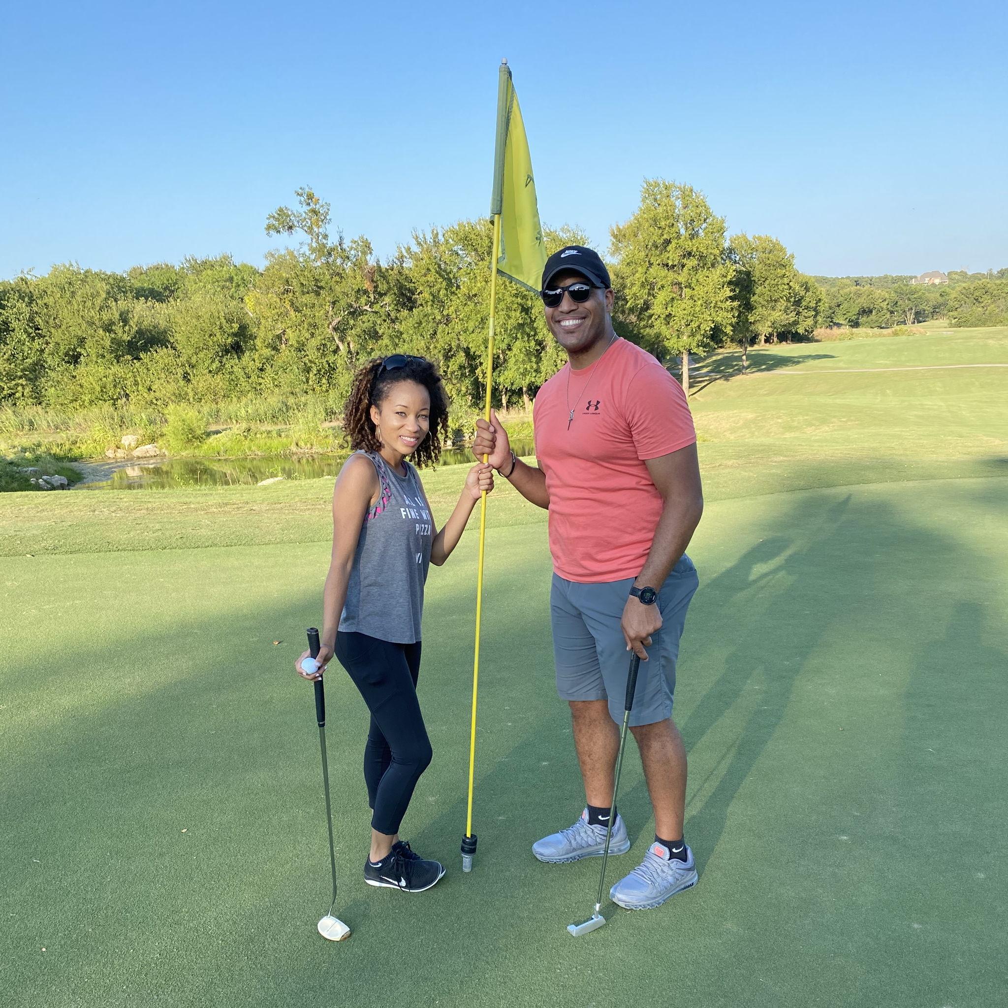 When we discovered that we love the golf course, but are horrible at golfing.