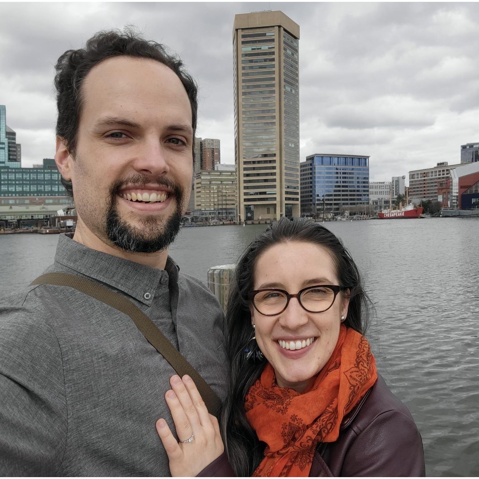Enjoying the Inner Harbor, Baltimore, MD
