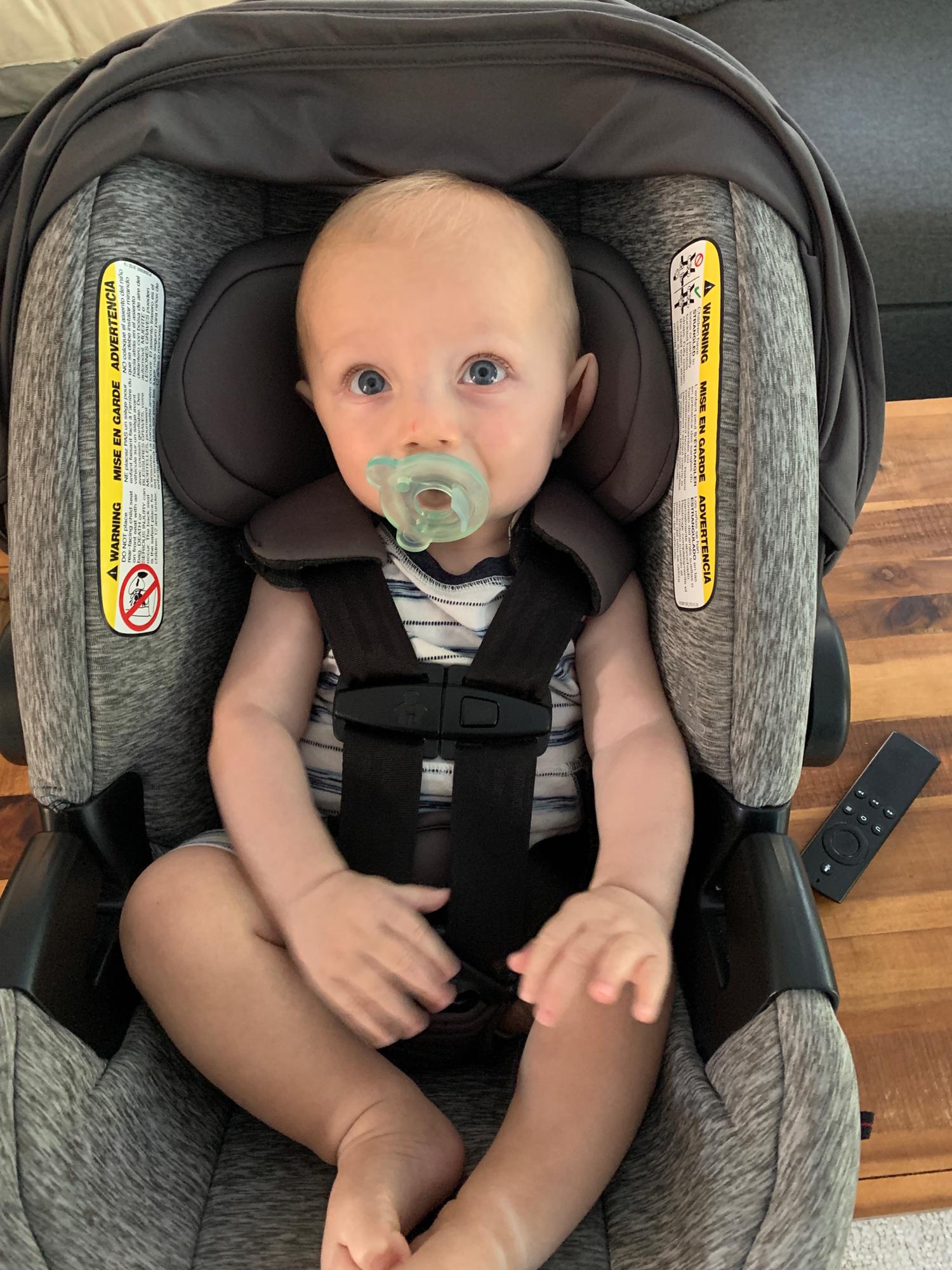 My car seat is getting smaller