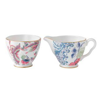 Wedgwood Butterfly Bloom Creamer & Sugar