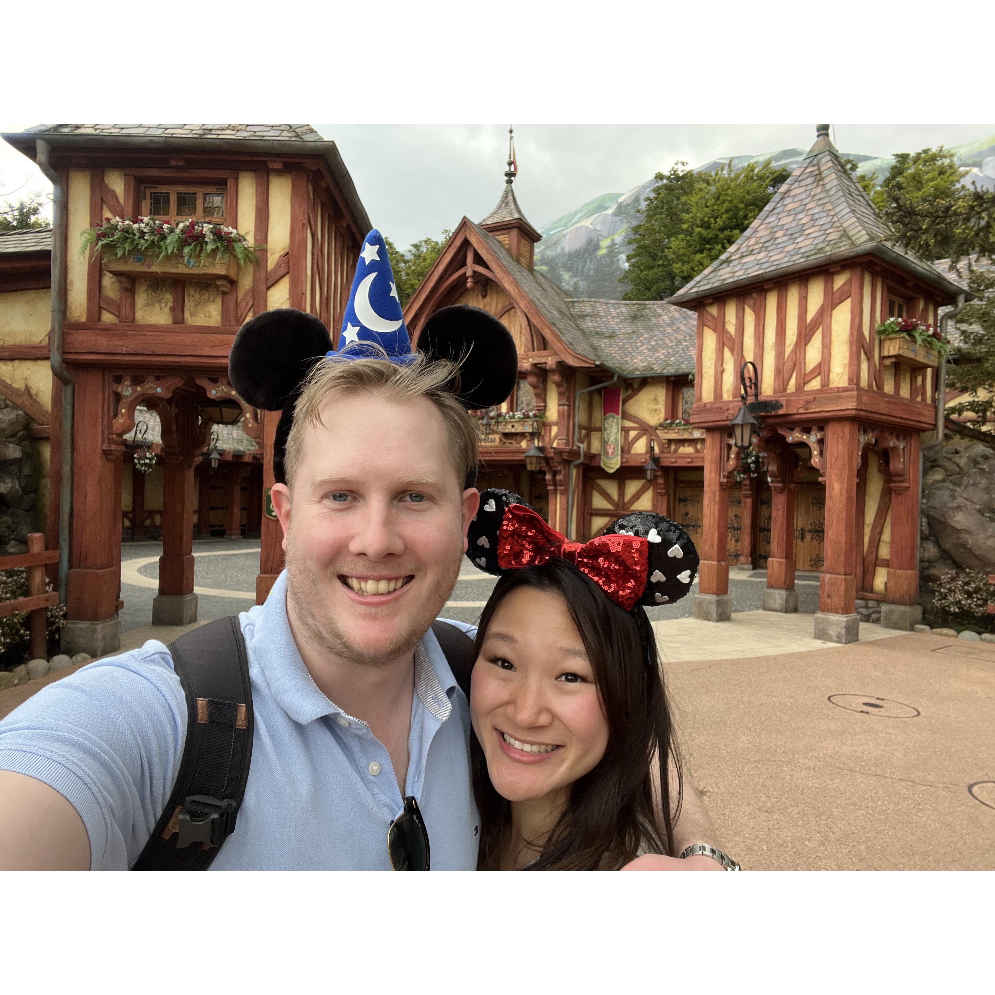 Luke's first time to Disneyland ♥