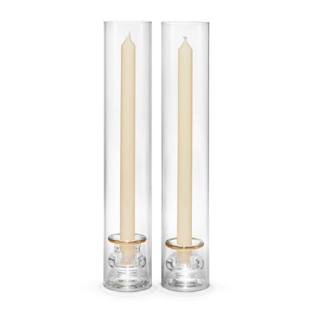 Aerin Sancia Taper Holder with Sleeve, Set of 2