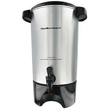 Hamilton Beach® 42 Cup Coffee Urn, Silver
