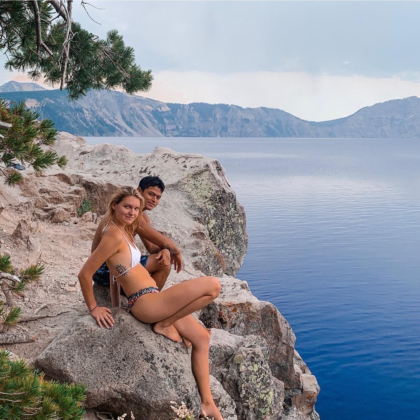 Trip to Oregon in the summer of 2020. This was taken after we cliff jumped into the freezing lake.