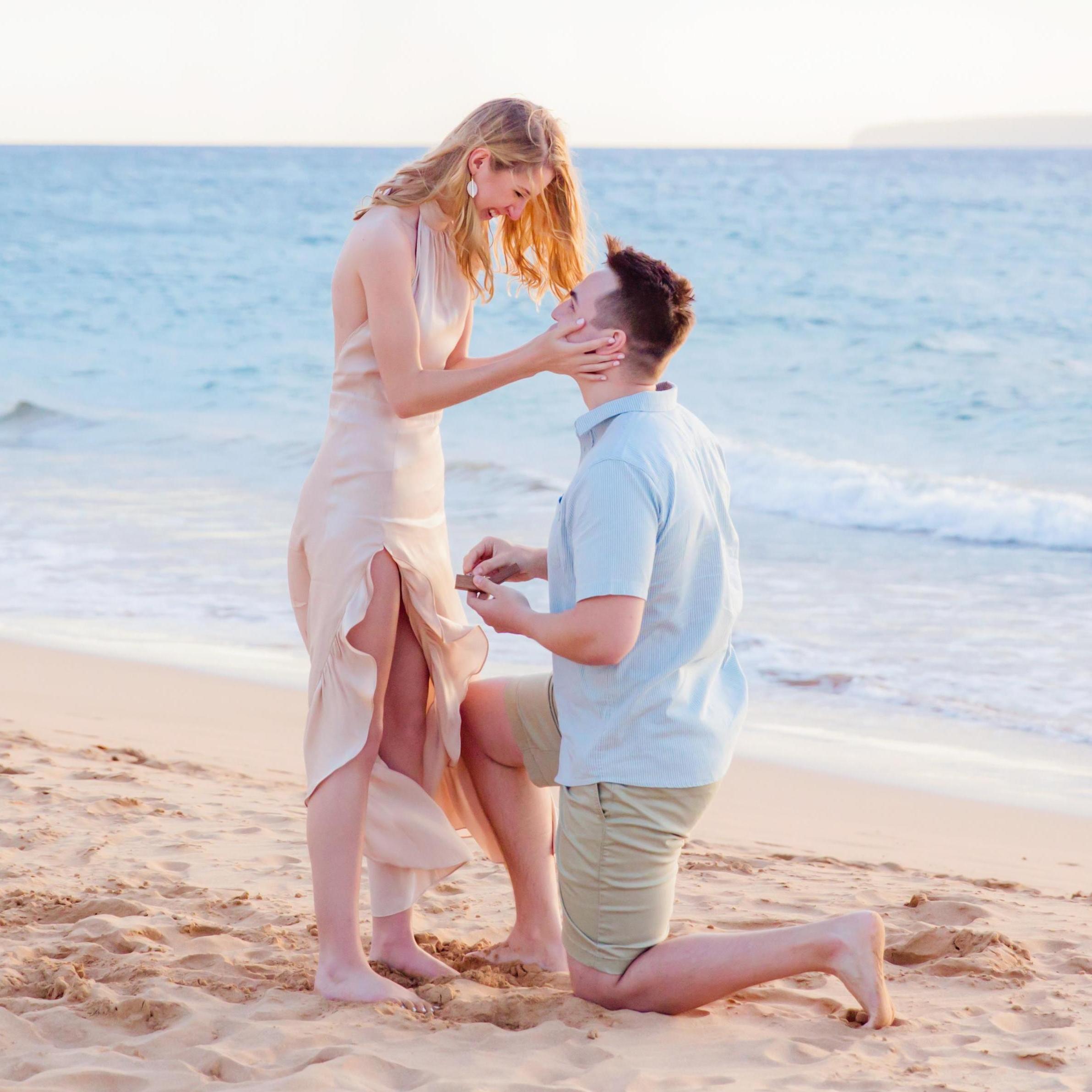 December 21, 2020
He popped the question!
