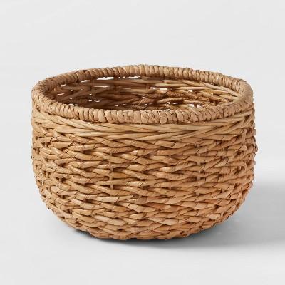 151.3oz Chunky Seagrass Woven Serving Bowl Beige - Threshold™