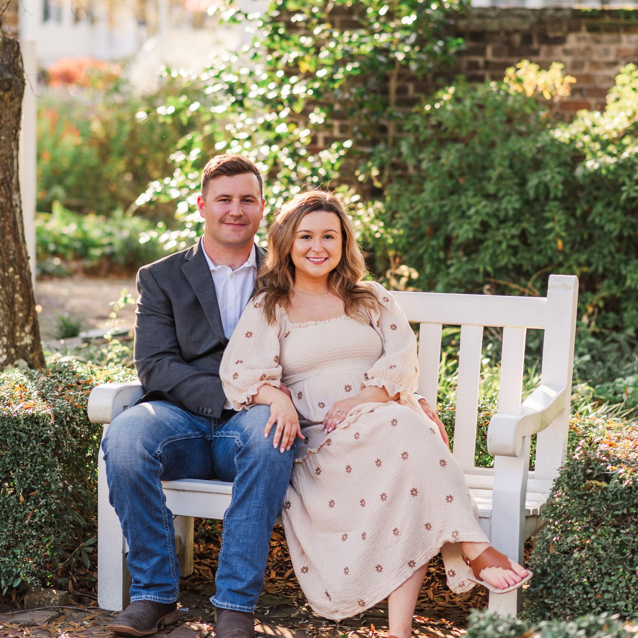 Engagement Photos by Emily Saunders in New Bern where Dustin proposed!