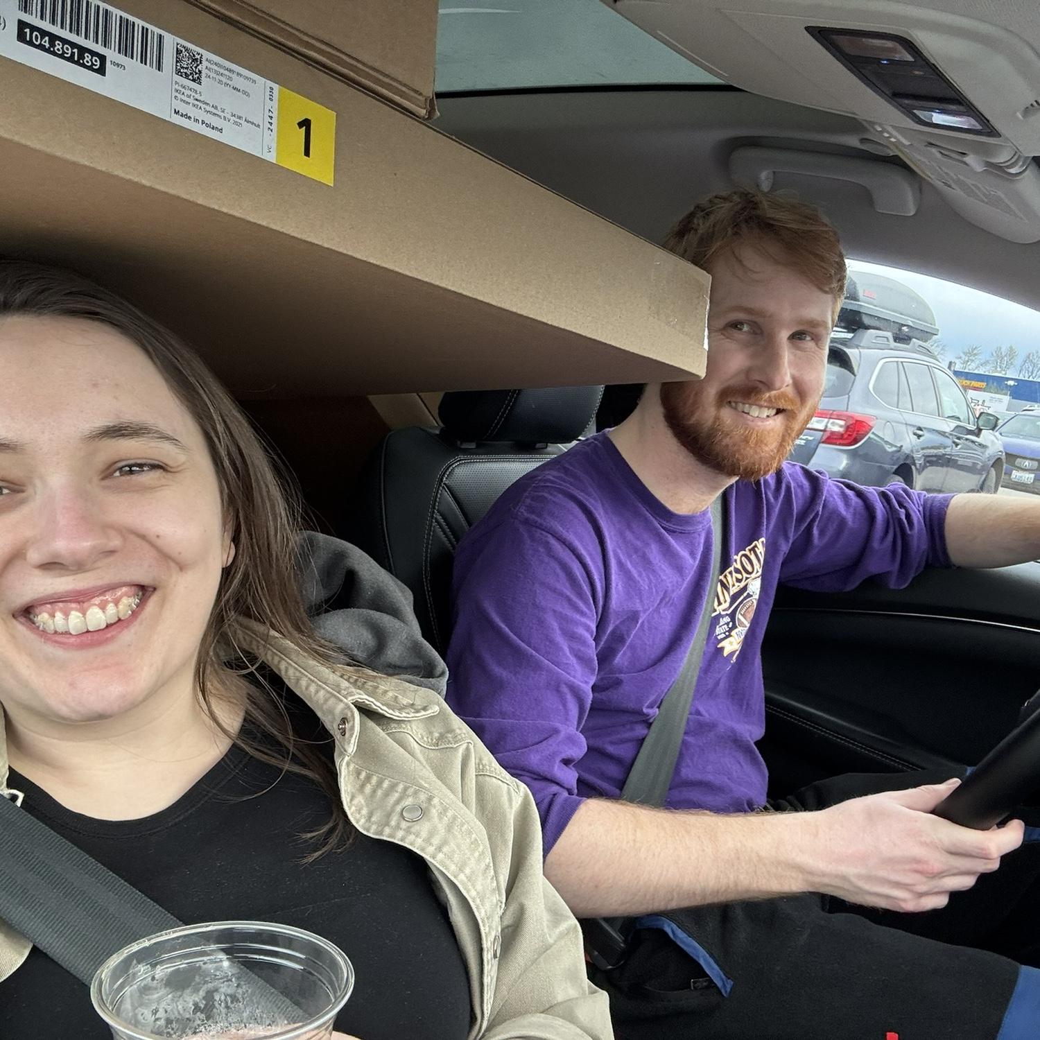 Oop IKEA run for the new home 🗝️🏡