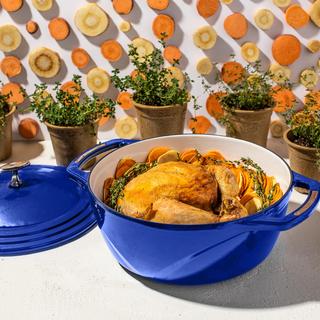 USA Enamel Dutch Oven with Lid