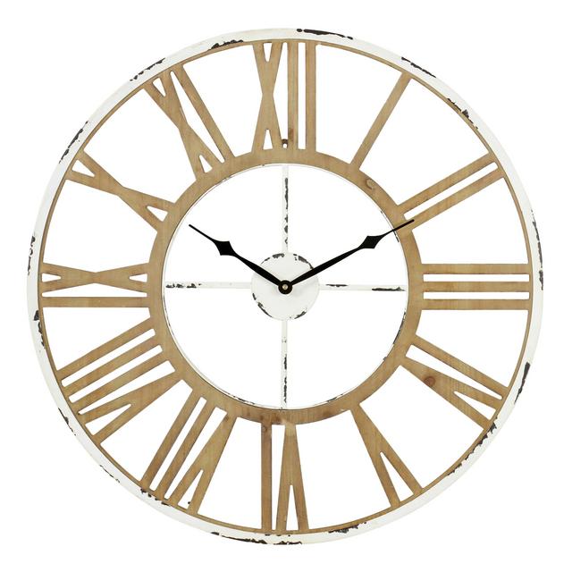 Janelle Farmhouse Wall Clock