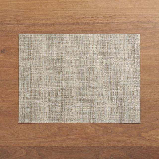 Chilewich ® Crepe Neutral Vinyl Easy Clean Placemat