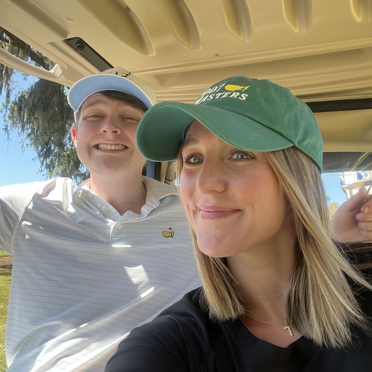 Brooke learned golf is very important in the Doster family.