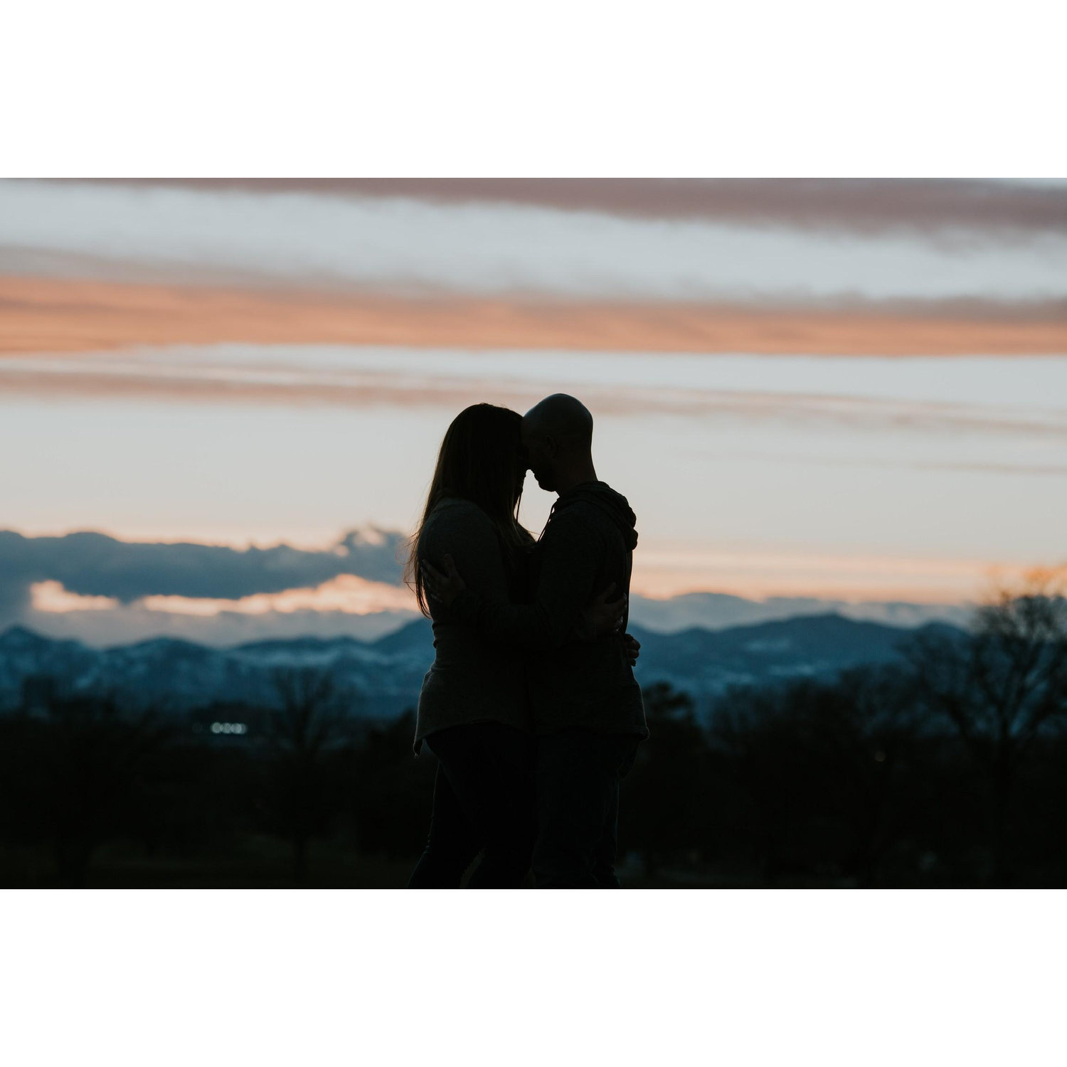 Beautiful engagement session at City Park in Denver