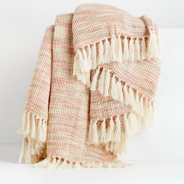 Cyril Waffle Weave Throw Blanket 40x70