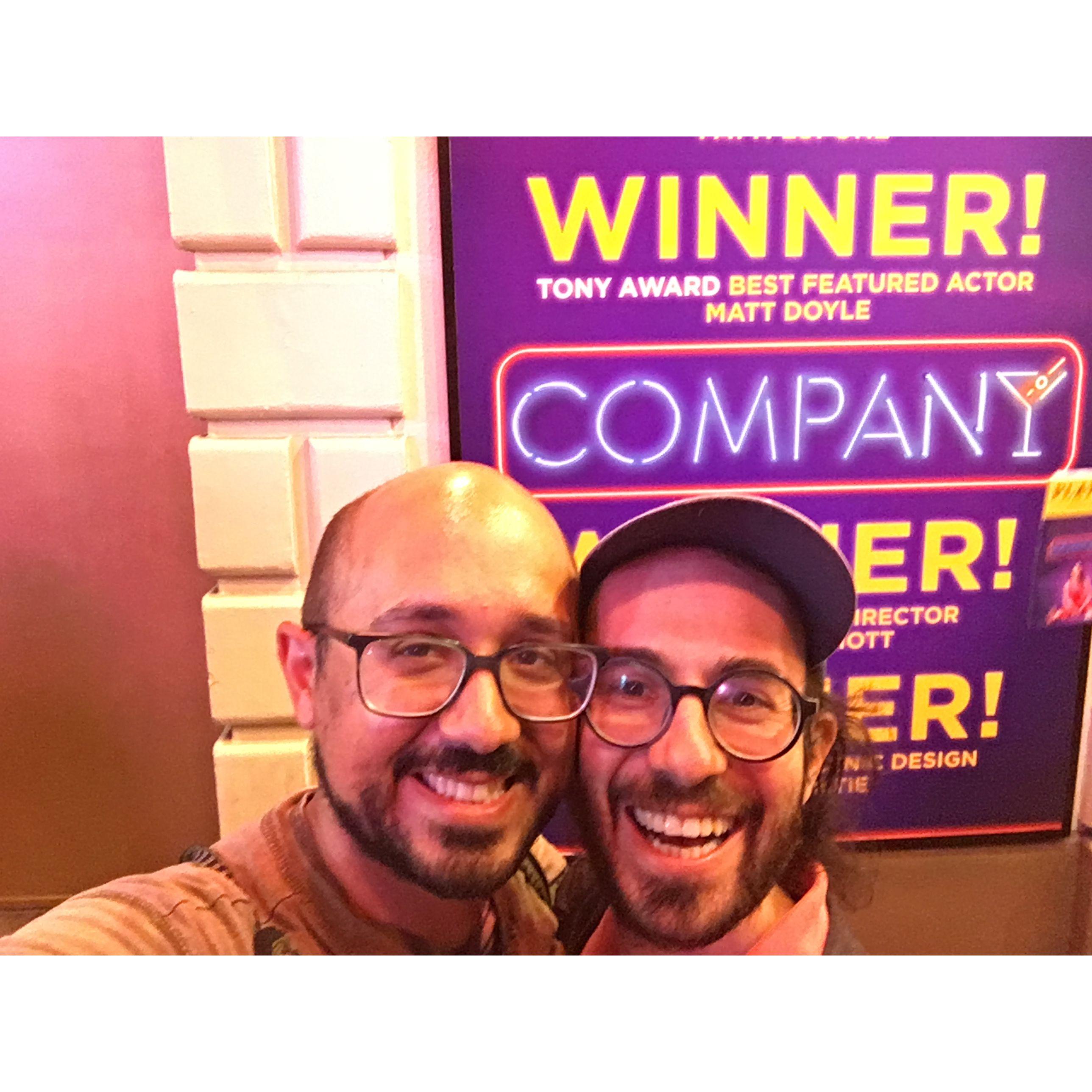 We see a LOT of theater together. Sometimes it's revelatory like this one, and sometimes it's...not :)