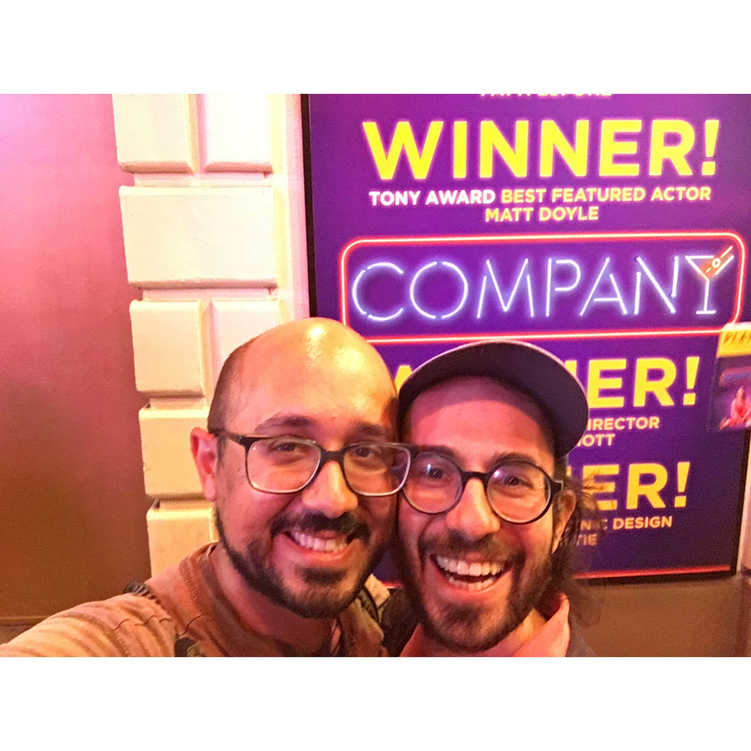 We see a LOT of theater together. Sometimes it's revelatory like this one, and sometimes it's...not :)